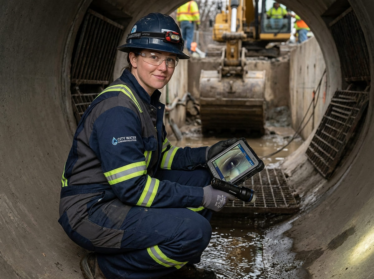 Sewer Line Inspection & Replacement in Baird